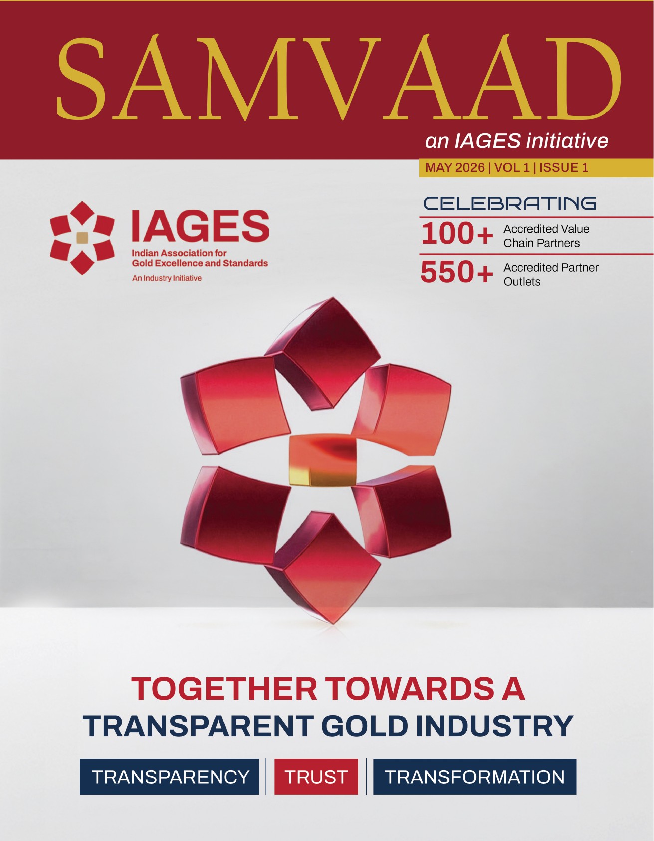 SAMVAAD — Vol. 1, Issue 1 — PDF cover
